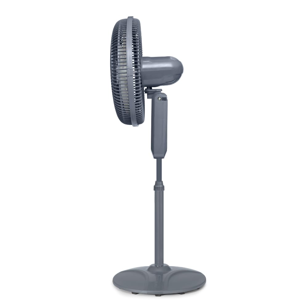16” Pedestal Fan with Remote, Oscillating Standing Fan F2536