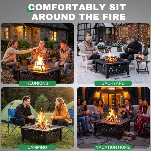 32 Inch Wood Burning Fire Pit R701528