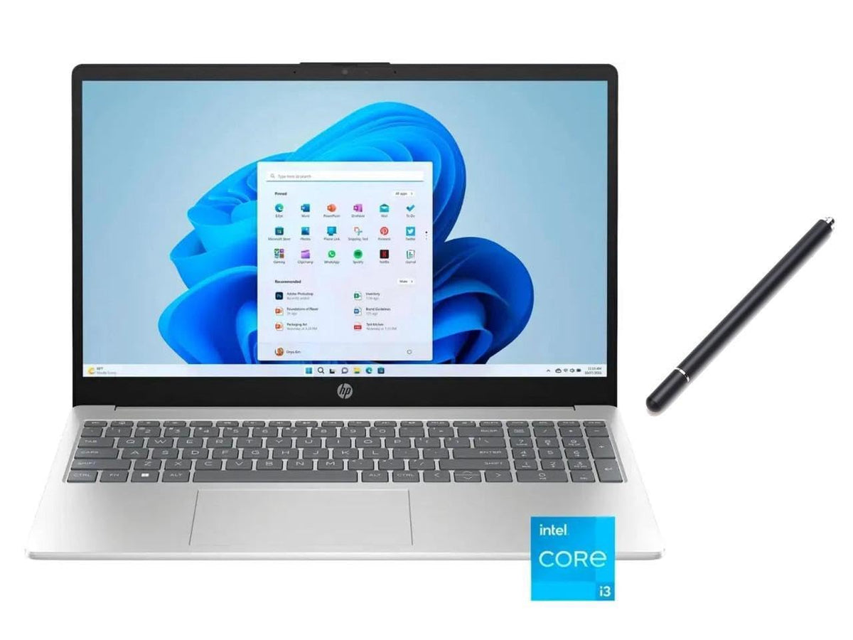 15.6" HD Touch Screen Laptop Intel Core i3 8GB RAM 256GB SSD F866