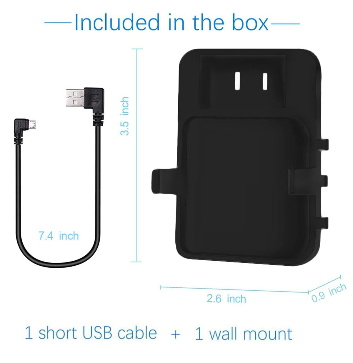Wall Mount Bracket Holder for Camera (Black) A48547