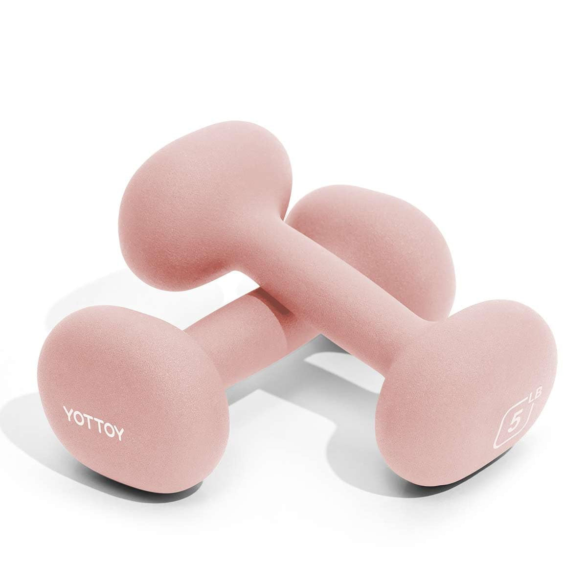 2-15 Pound Non-Slip Dumbbell Set of 2 D3324