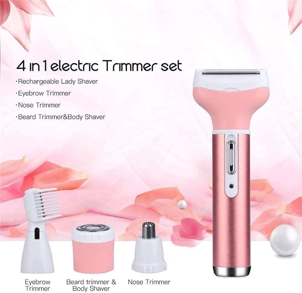Cordless Rechargeable Wet & Dry Facial Hair Removal Shaver & Trimmer B1400