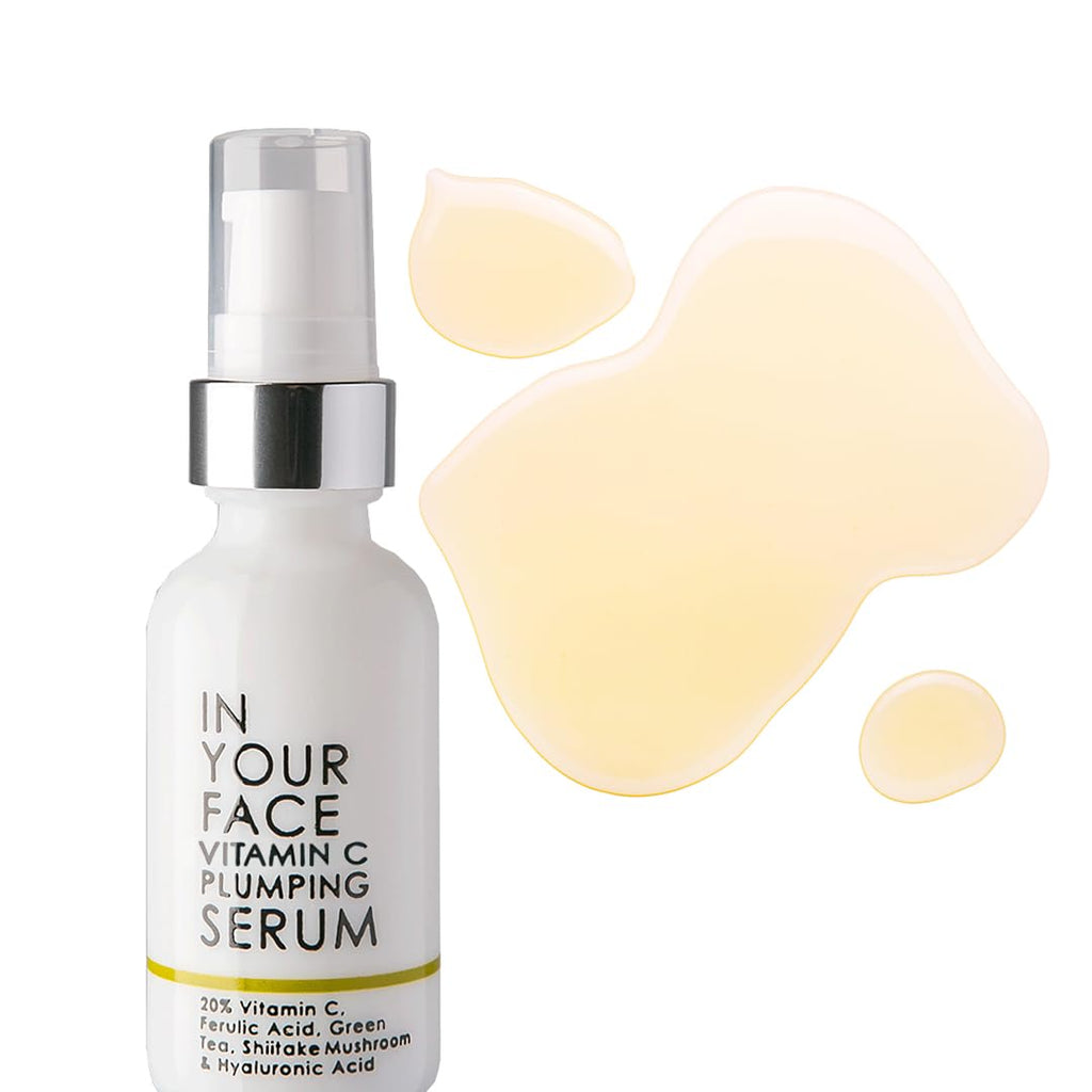 Vitamin C Hydrating Brightening Face Serum with Hyaluronic Acid 1oz C35810