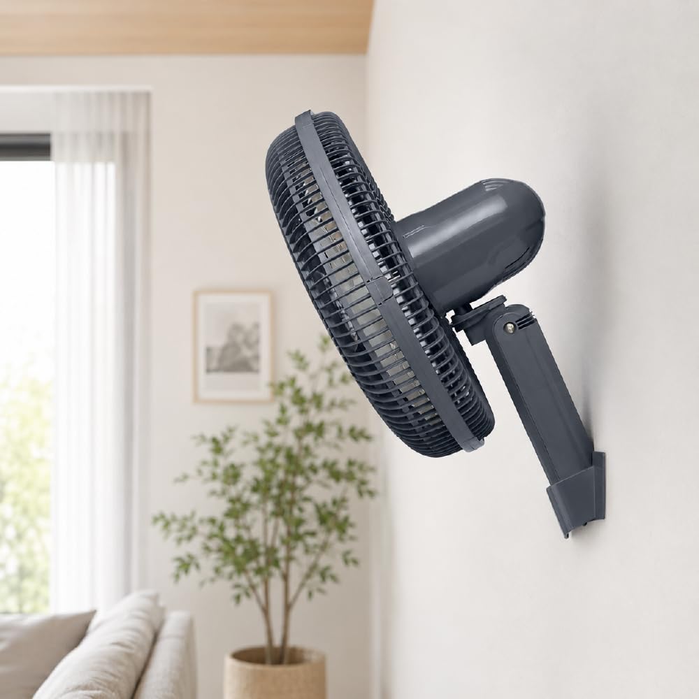 16” Pedestal Fan with Remote, Oscillating Standing Fan F2536