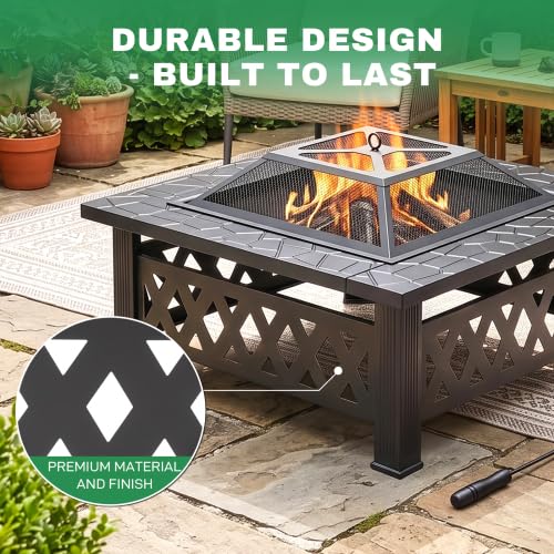 32 Inch Wood Burning Fire Pit R701528
