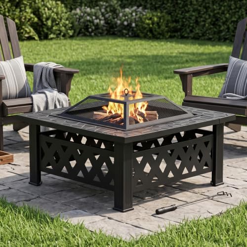 32 Inch Wood Burning Fire Pit R701528