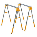 2 Pack Adjustable Steel Saw Horses H758098