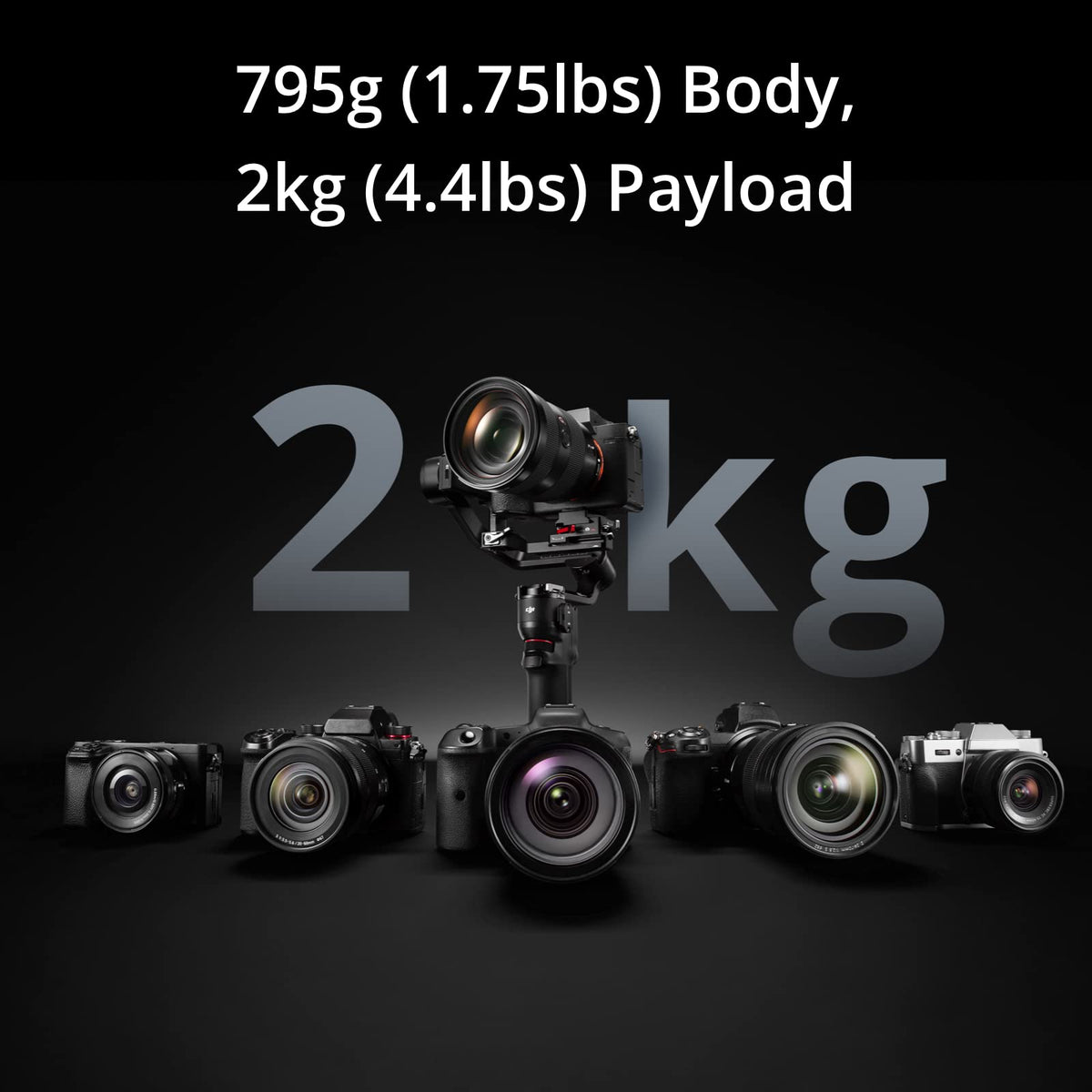 3-Axis Mirrorless Gimbal Stabilizer G85498