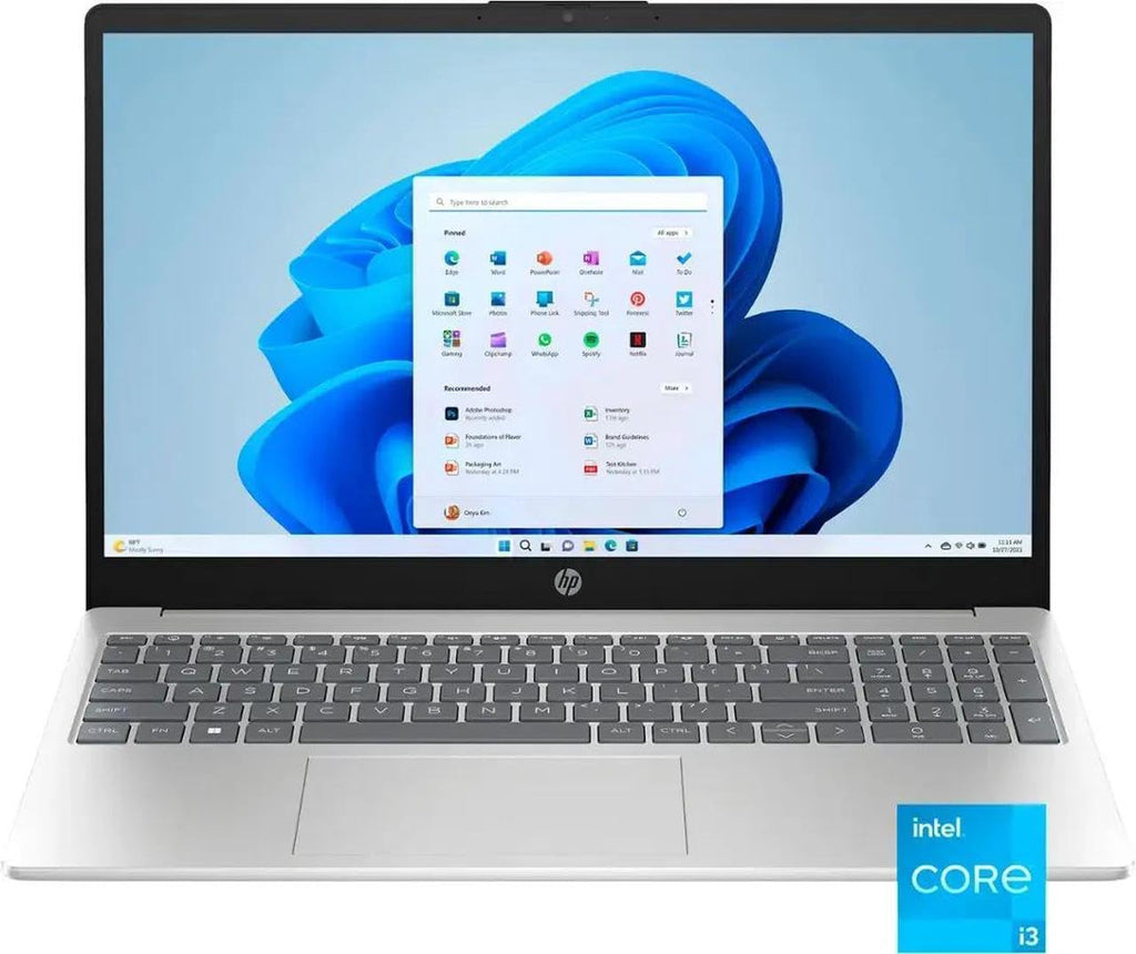 15.6" HD Touch Screen Laptop Intel Core i3 8GB RAM 256GB SSD F866