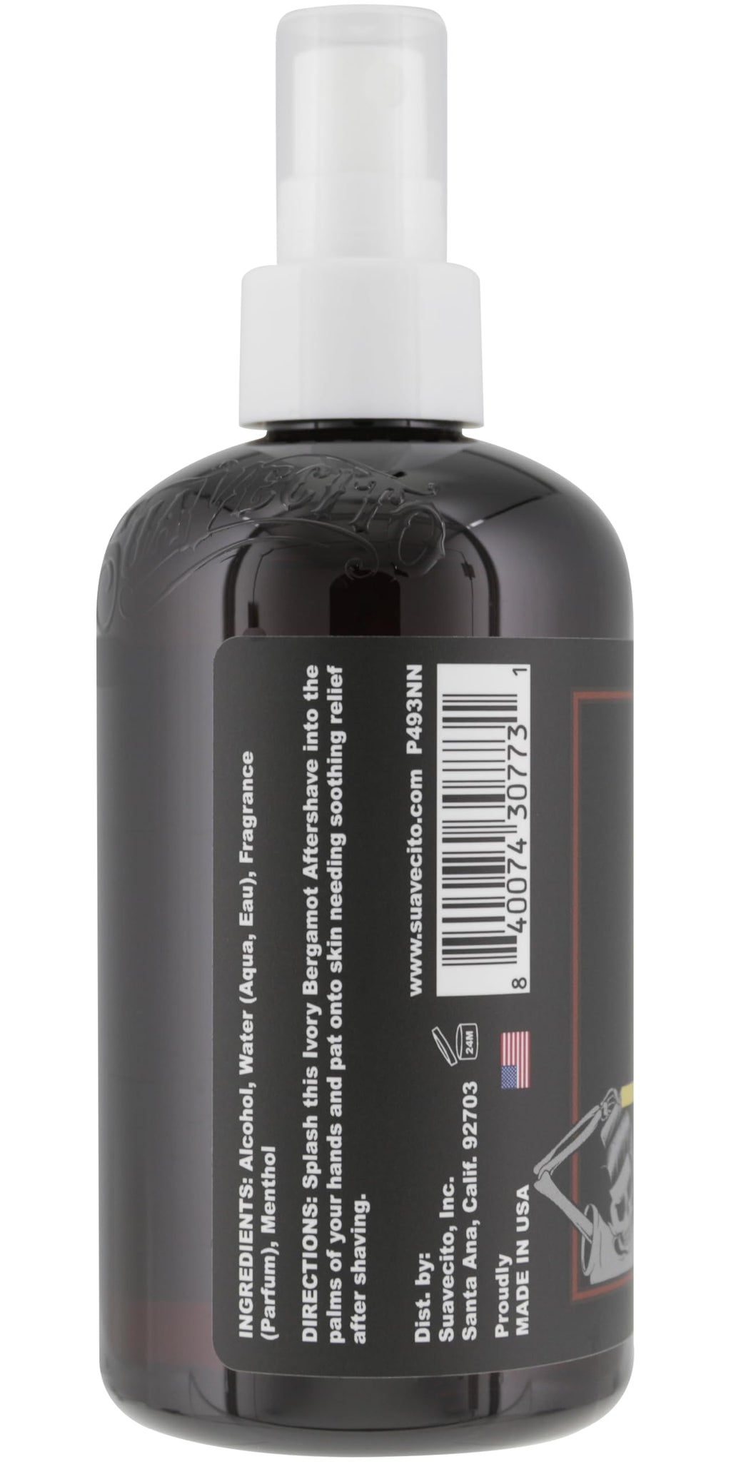 Black Amber Aftershave 8 oz Pump Spray N554970