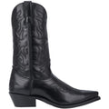Black Mid Calf Pull On Boots T608