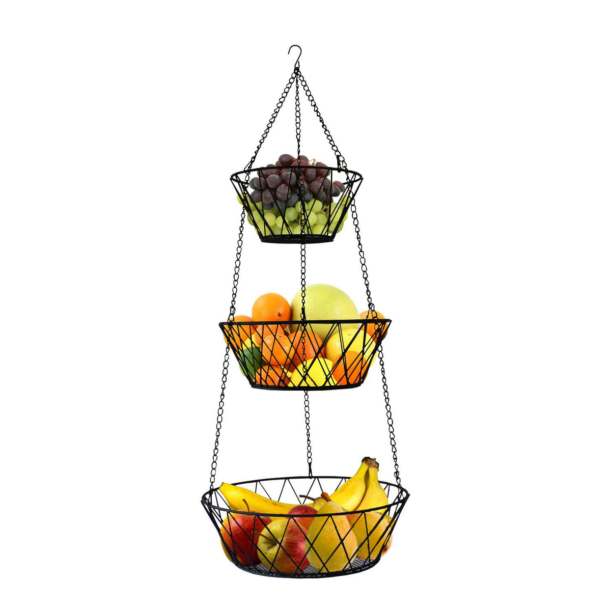 3 Tier Hanging Kitchen Fruit Basket Z958