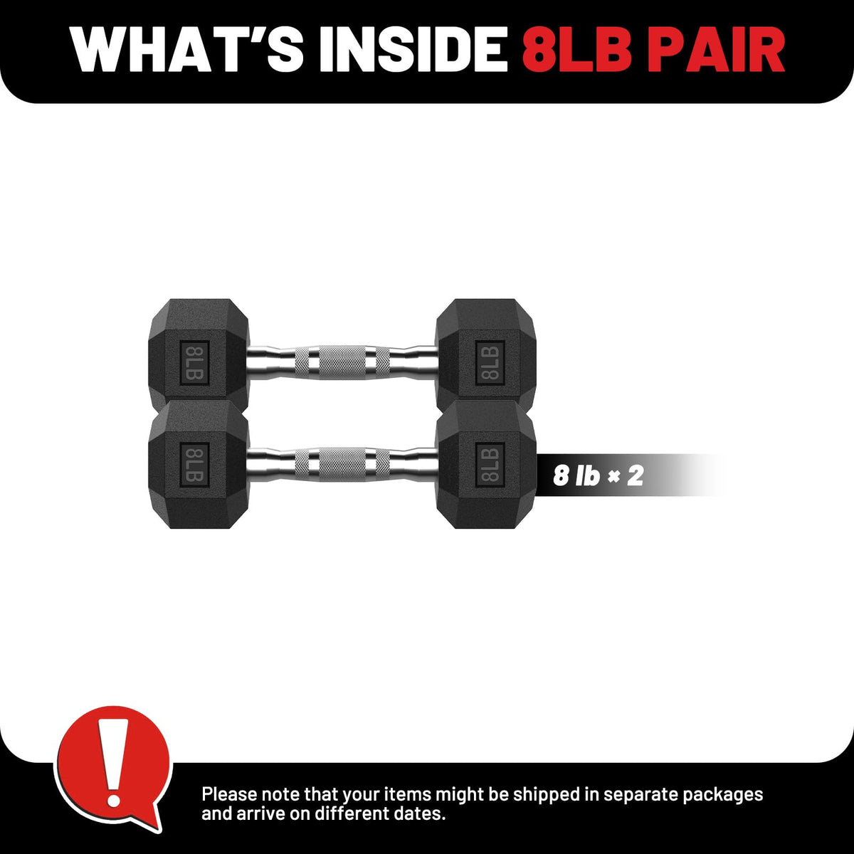 2.5-100lb Dumbbell M219