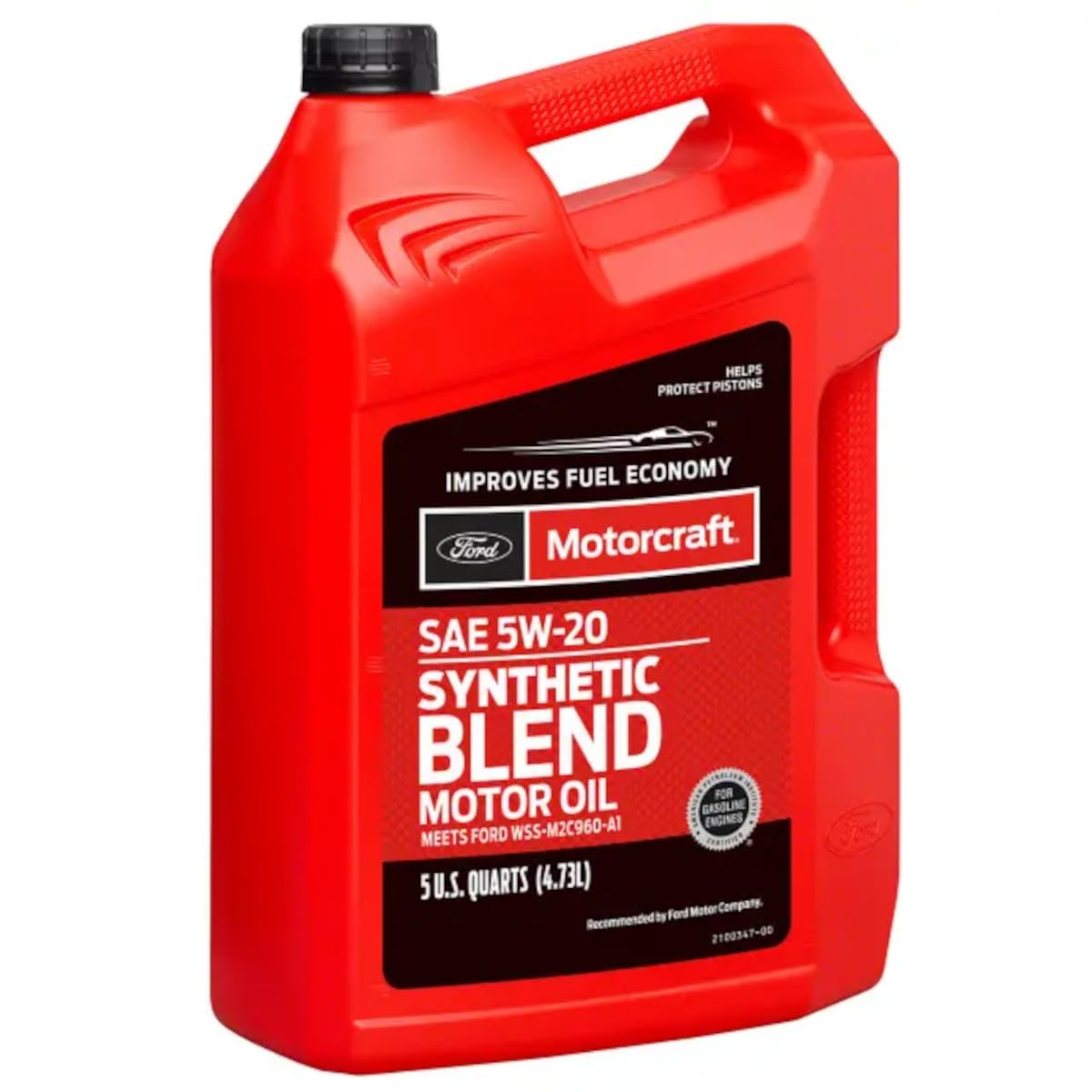 5W-20 Synthetic Blend Motor Oil 5 Quart D8287