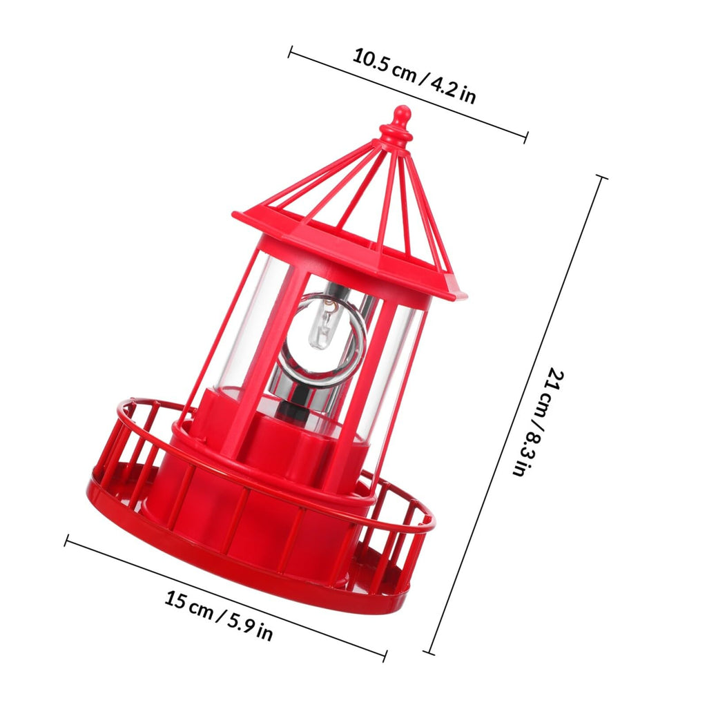 Solar Rotating Lighthouse Landscape Light G65917
