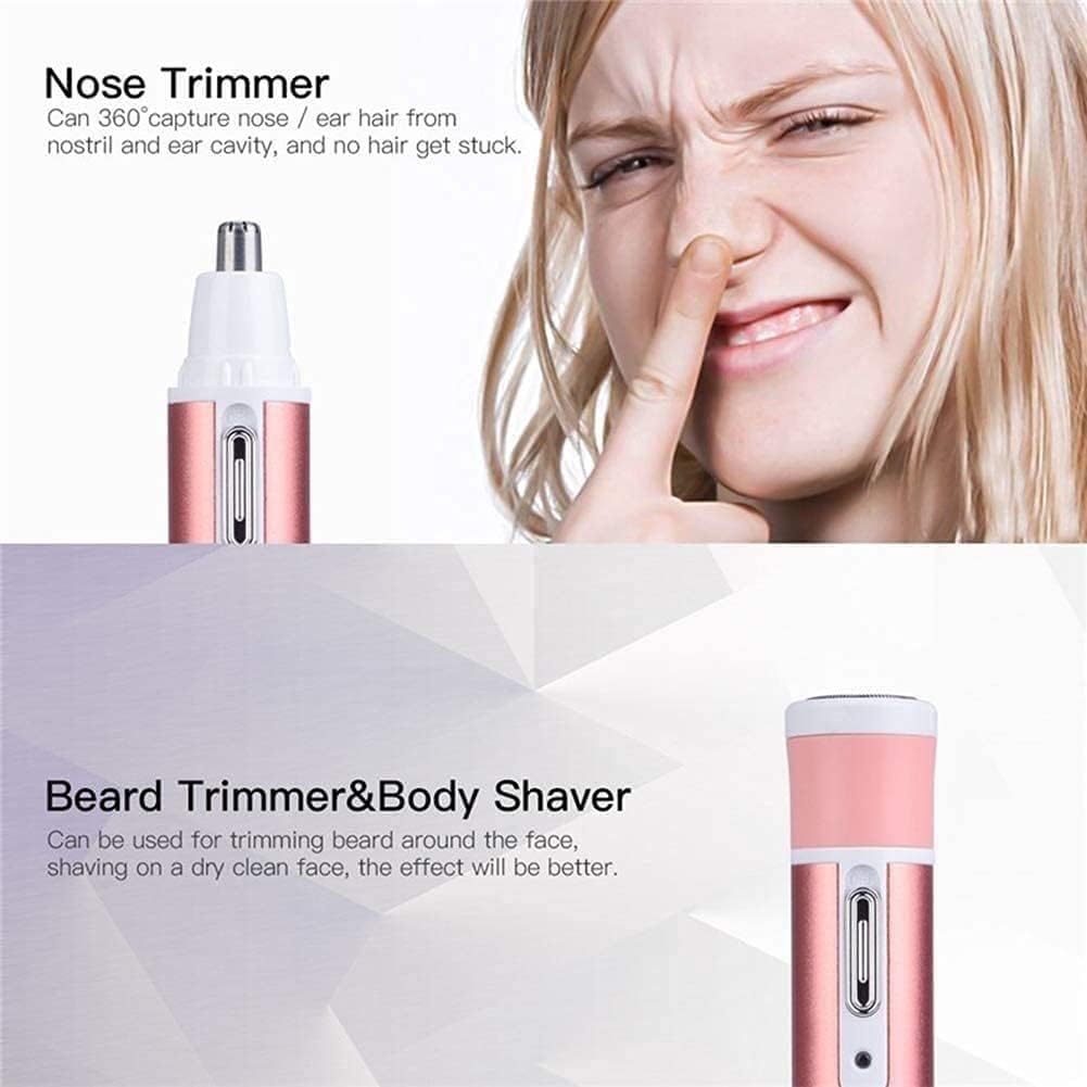 Cordless Rechargeable Wet & Dry Facial Hair Removal Shaver & Trimmer B1400