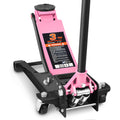 Low Profile Hydraulic Trolley Floor Jack 3 Ton Pink V413