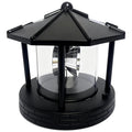 Solar Lighthouse with Rotating Beacon, 5.7 x 5.7 x 6.9 in N558