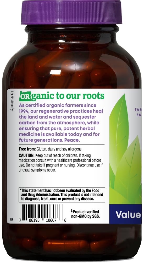 Organic Ashwagandha Herbal Supplements 180 Count U837