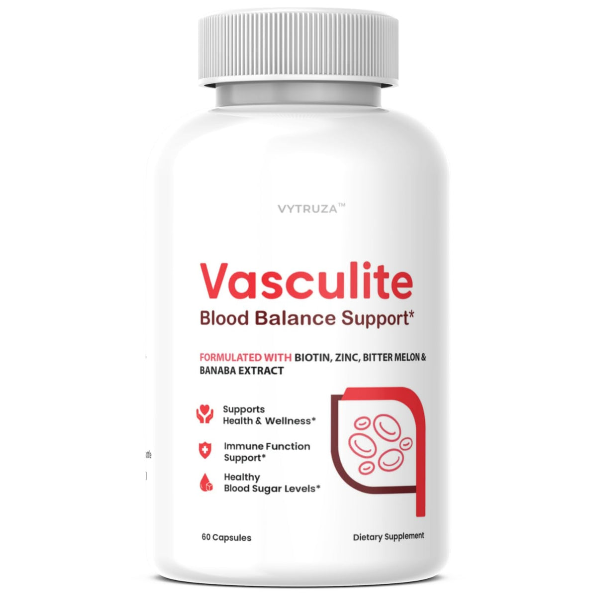 60 Capsules Blood Flow Support Supplement Z276911