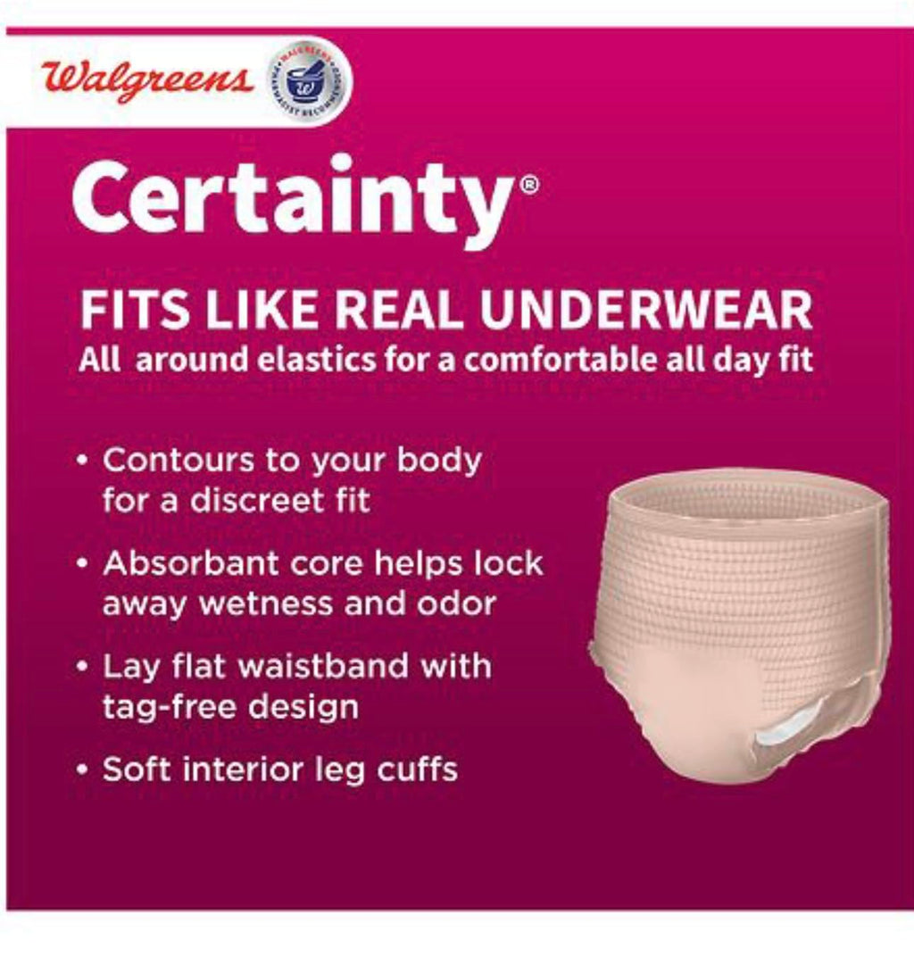 Women's Maximum Absorbency Underwear, XXL, 12 Count U124509