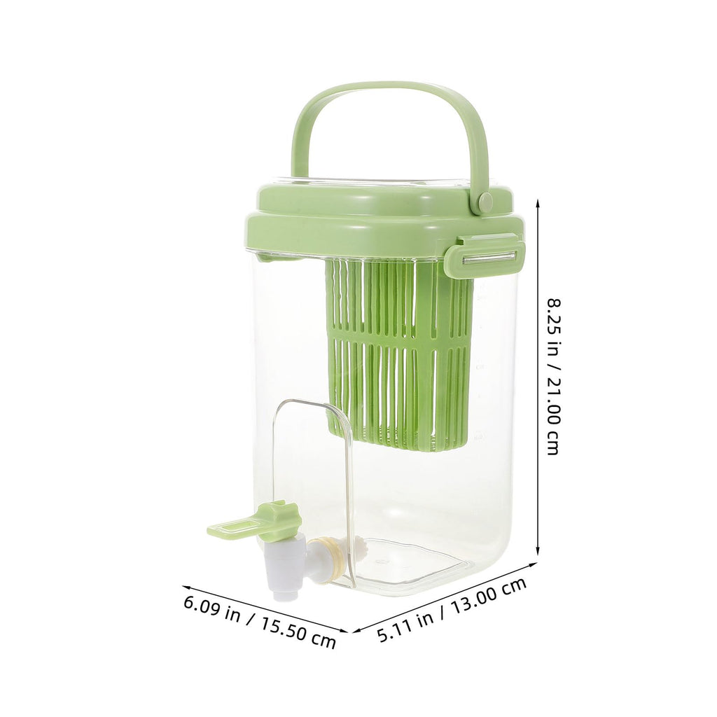 Green 2L Drink Dispenser with Faucet M68314