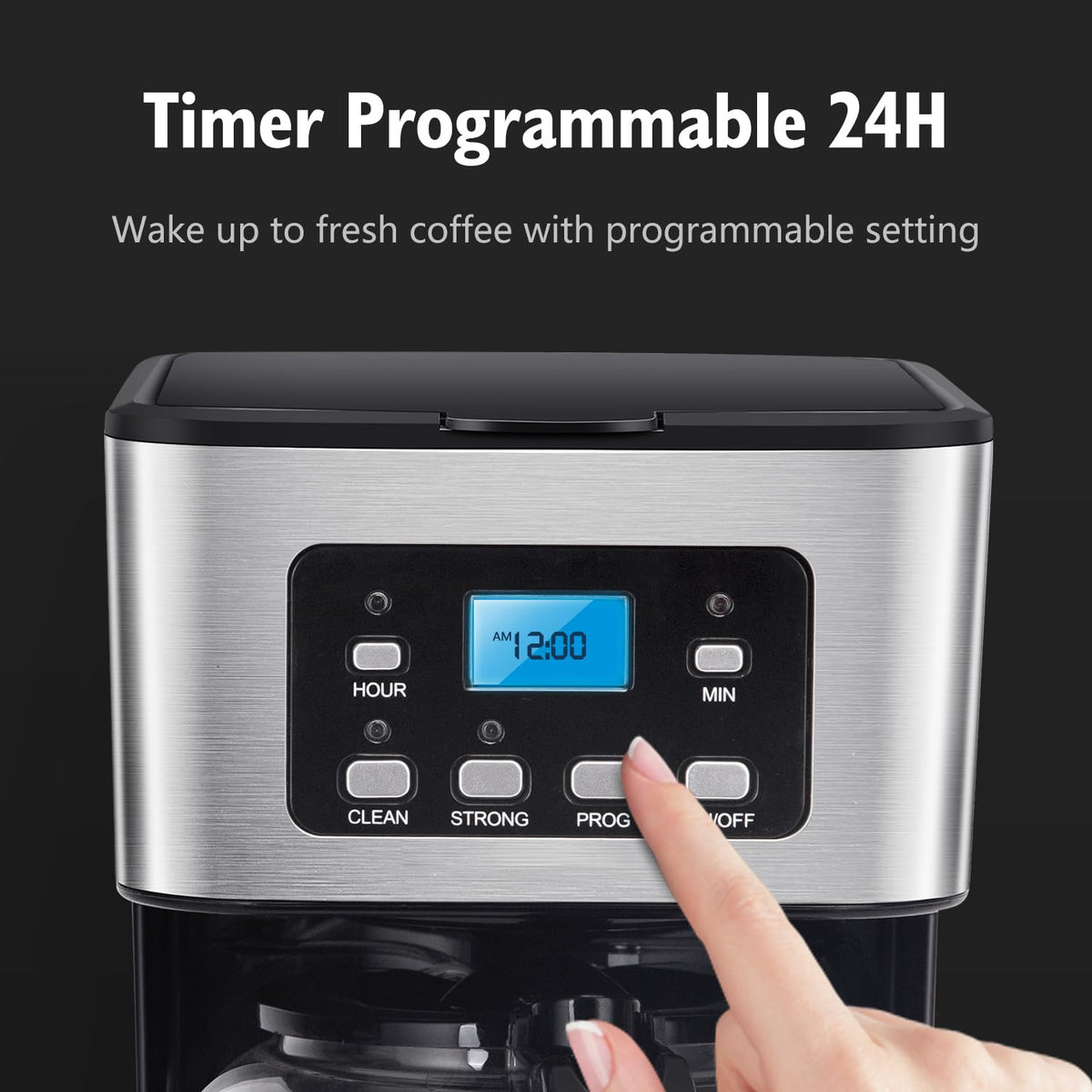 12-Cup Programmable Coffee Maker C47248