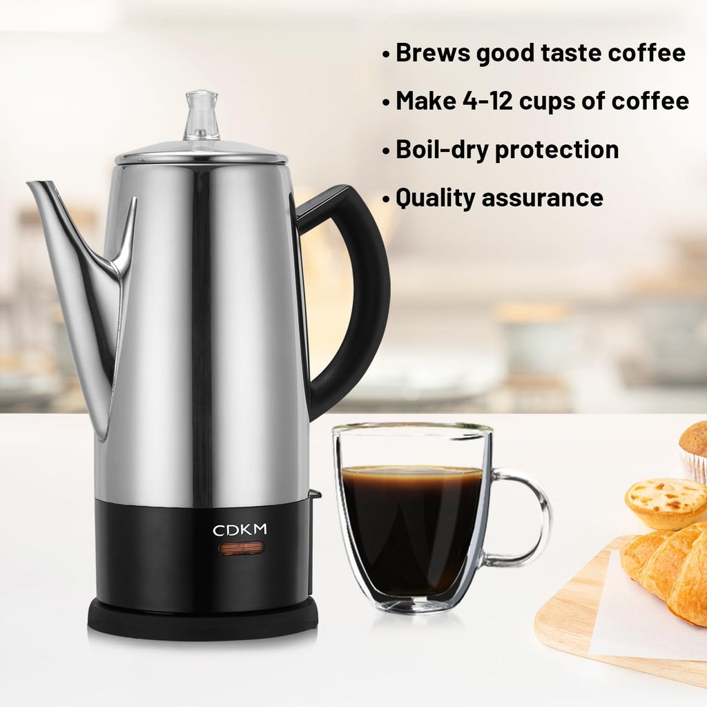 12-Cup Electric Percolator Q71118