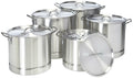 10 Pcs Aluminum Stock Pot Set With Steamer J8304