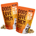 Soft & Chewy Pumpkin Dog Treats 8oz 2 Pack N433