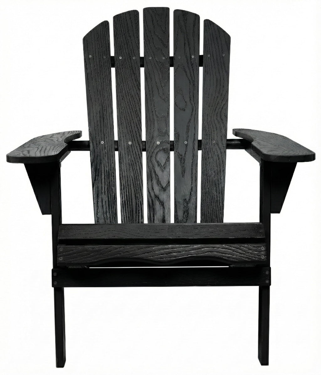 Folding Solid Cedar Wood Adirondack Chair Y686510