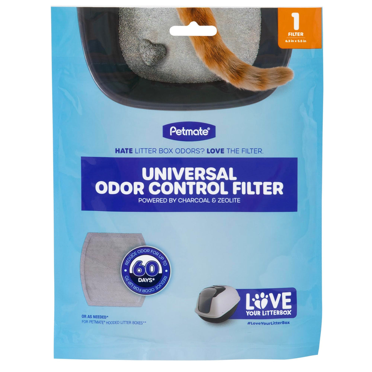 Charcoal Litter Box Replacement Filter X7525