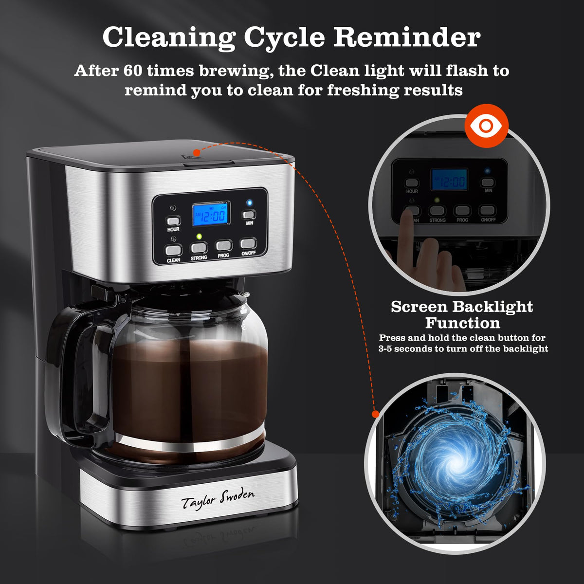 12-Cup Programmable Coffee Maker C47248