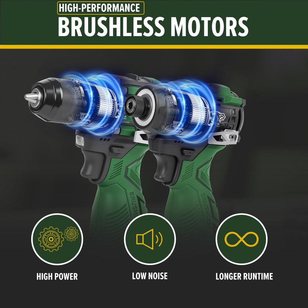 Cordless Drill & Impact Driver Set M535178