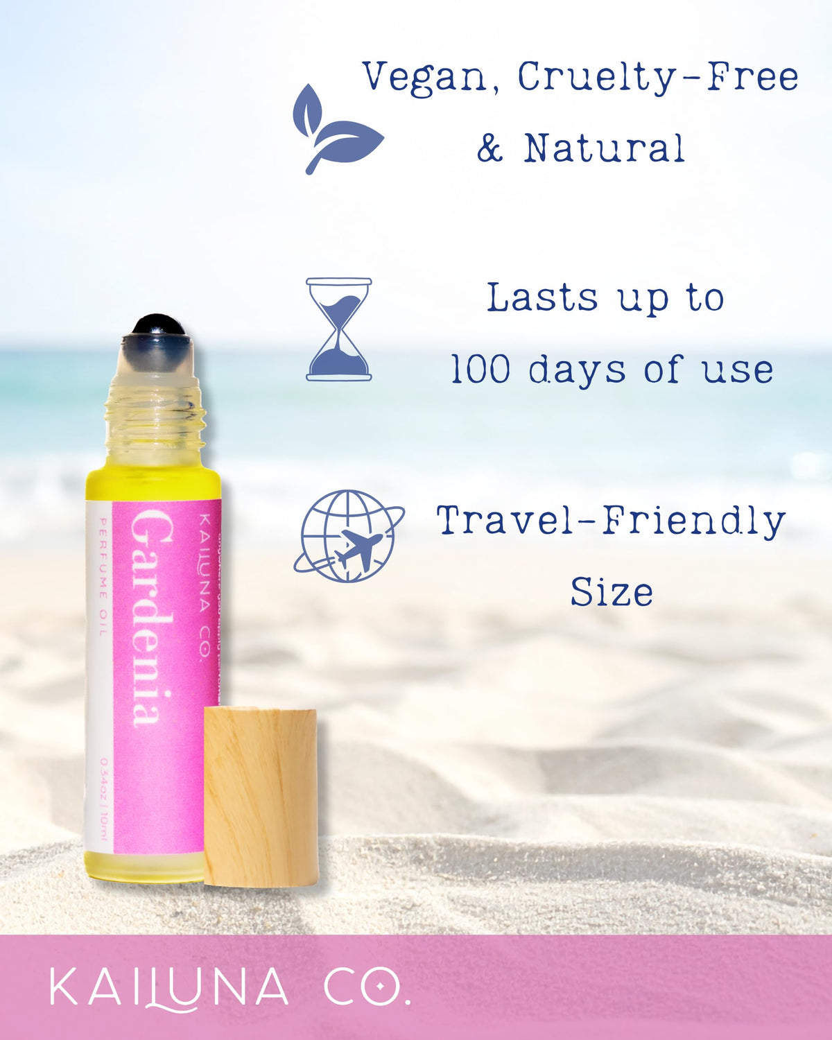 Perfume Roll On with Essential Oils, 10 ml R67004
