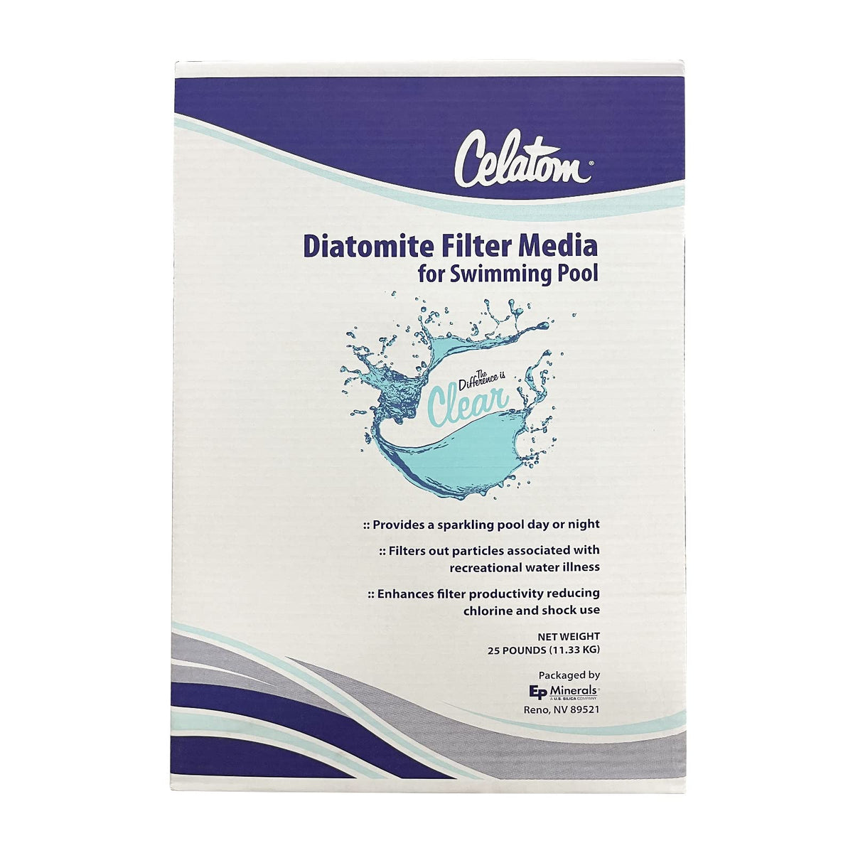 25LB Diatomaceous Earth Pool Filter Aid S85803