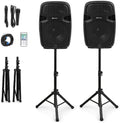 Portable 15" PA Speaker System Set N691686