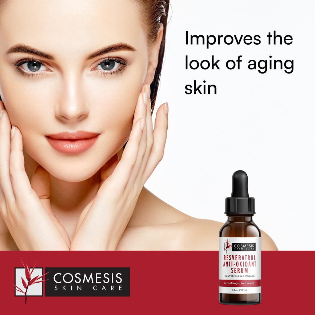 Resveratrol Antioxidant Serum with Tea Polyphenols, 1 fl oz U7947