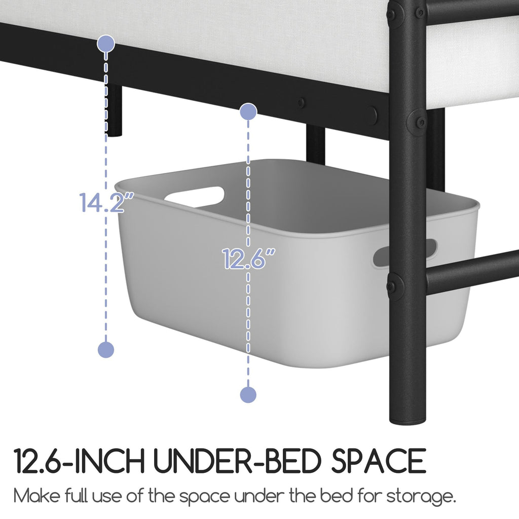 Queen Metal Platform Bed Frame R395