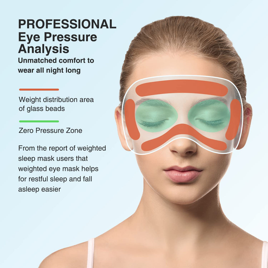Weighted Sleep Mask 3D Eye Mask J6166