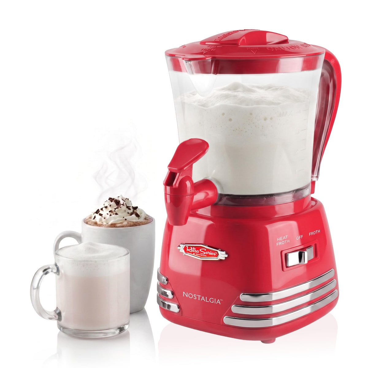 Hot Chocolate Maker & Milk Frother 4-Cup R9134