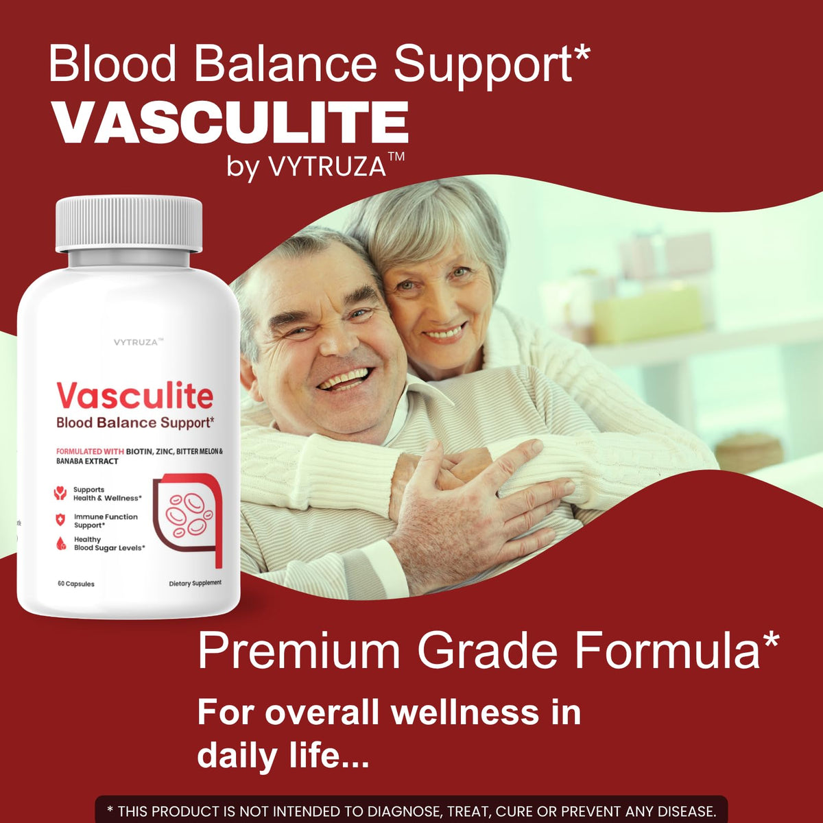 60 Capsules Blood Flow Support Supplement Z276911