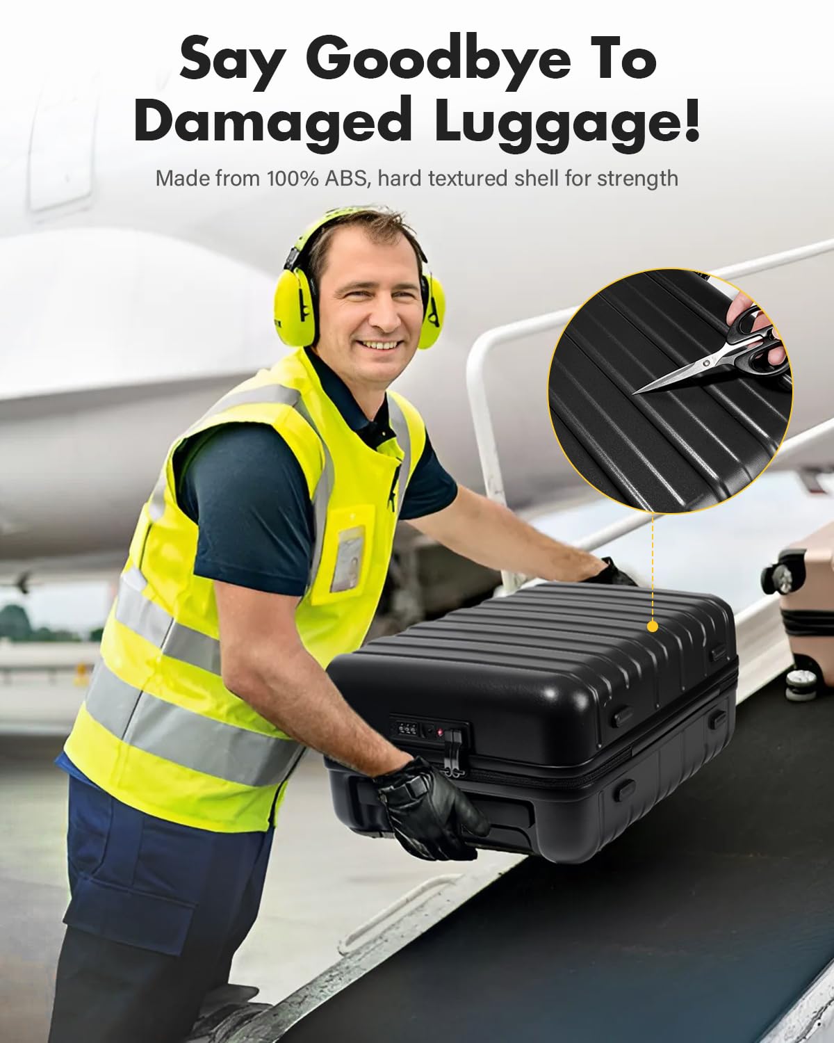 16 Inch Underseat Carry On Luggage G7638