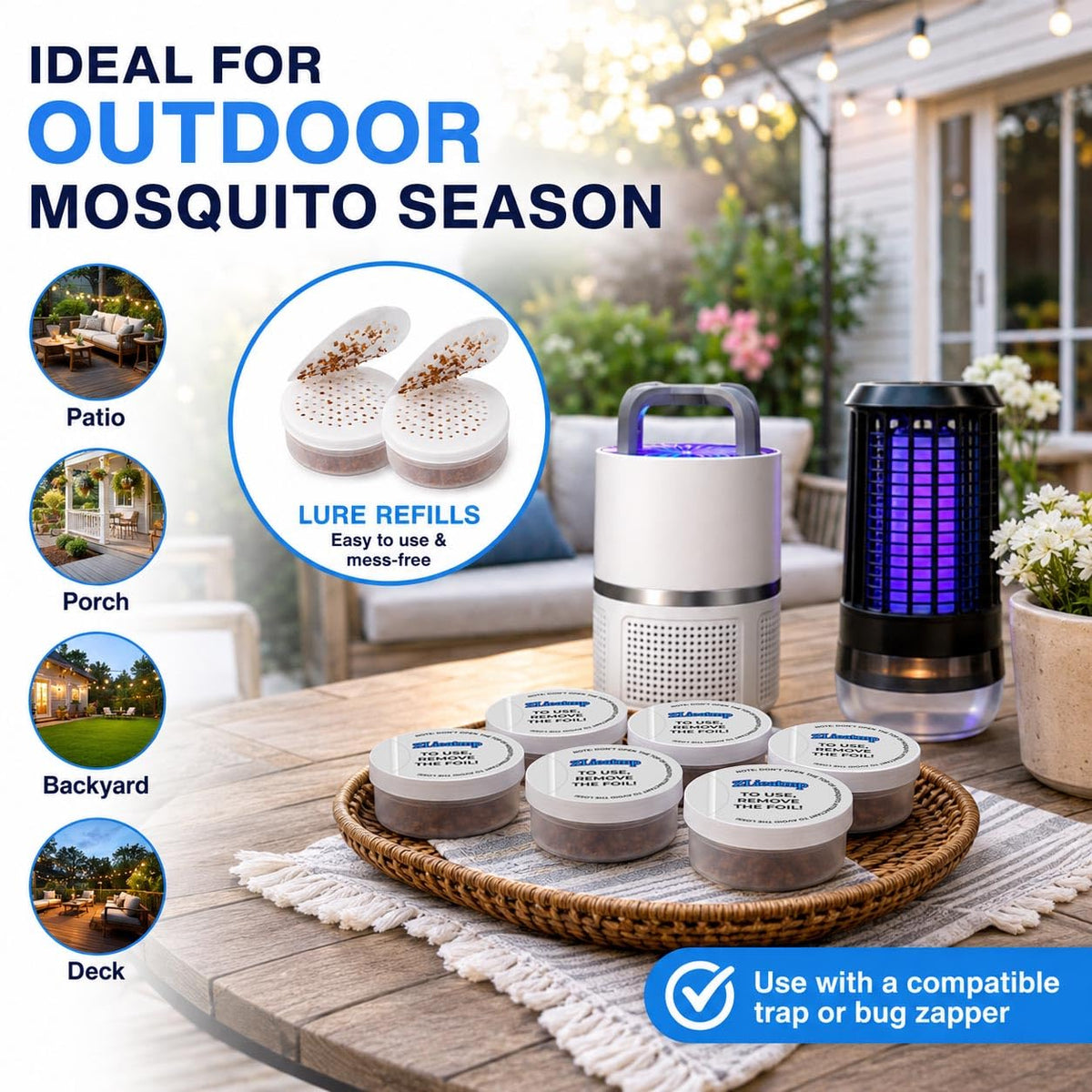 9 Pack Mosquito Attractant Lures I2134