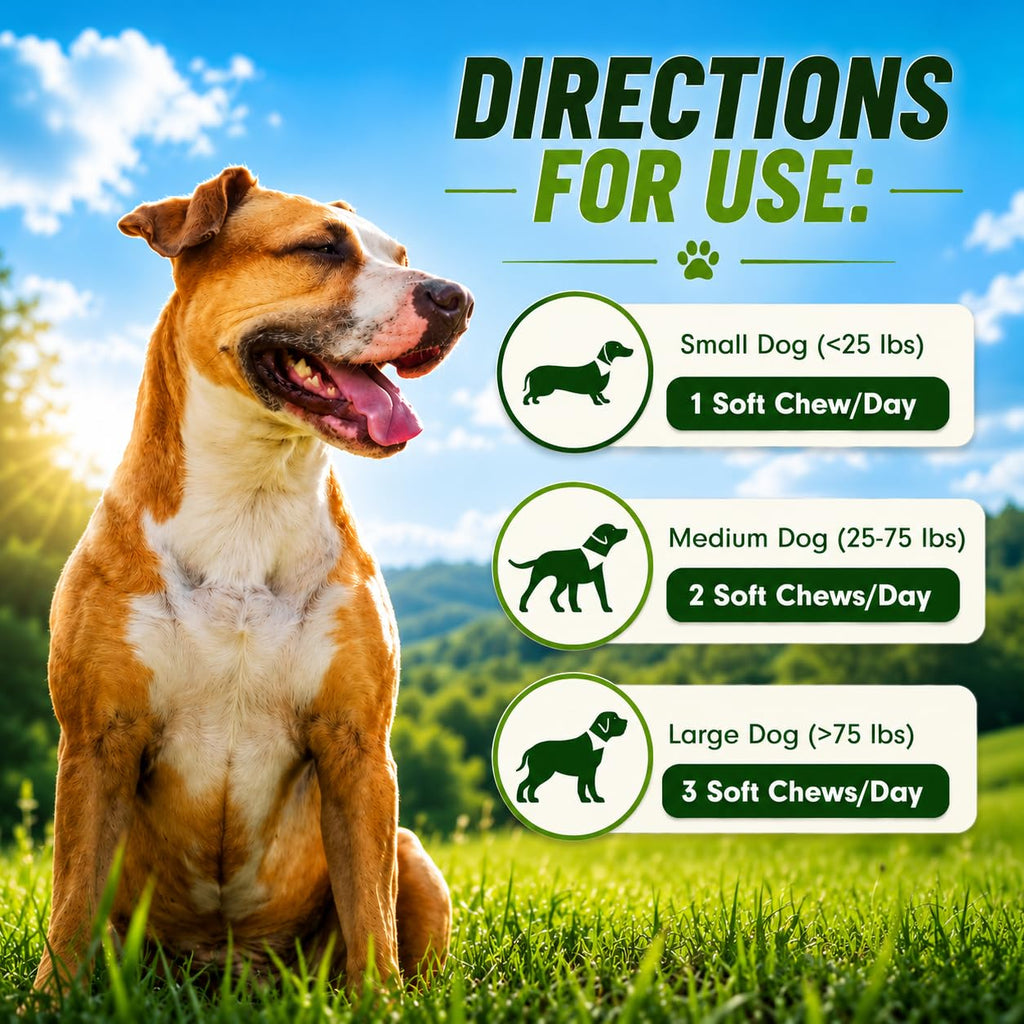 Liver Support Supplement for Dogs – Milk Thistle, Turmeric, Same & Choline – 90 Chews P2217