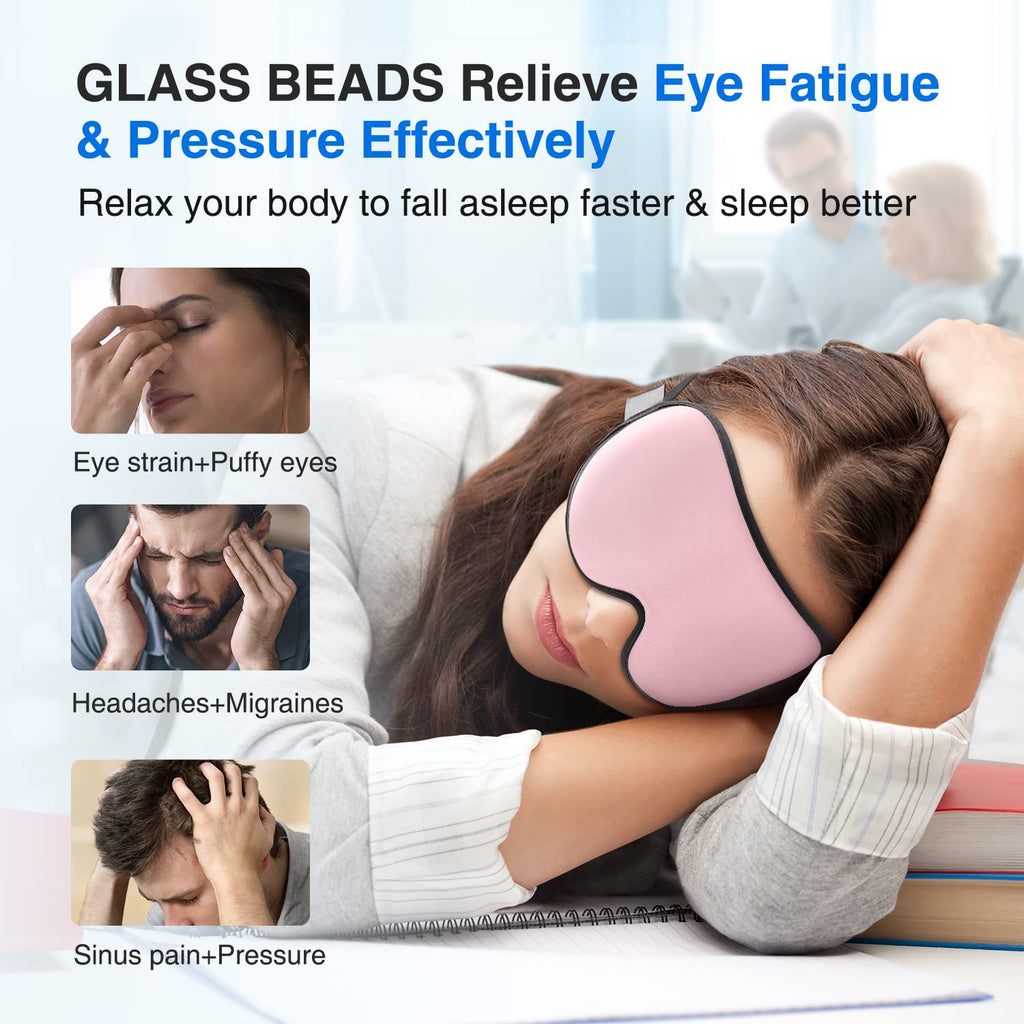 Weighted Sleep Mask 3D Eye Mask J6166