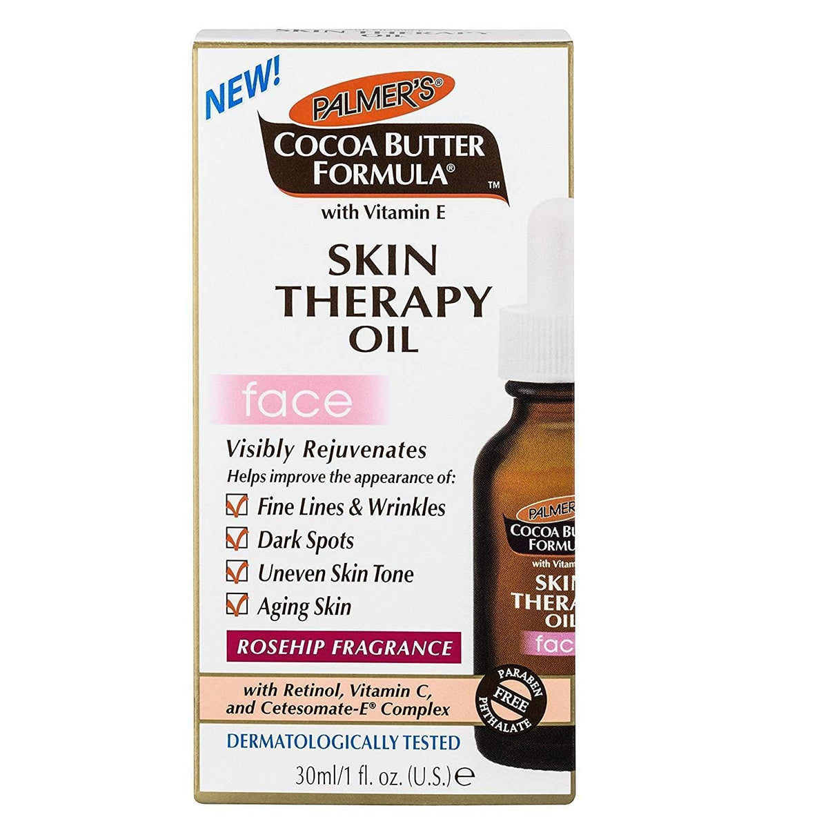 Cocoa Butter Face Oil 1 oz Pack of 3 B420266