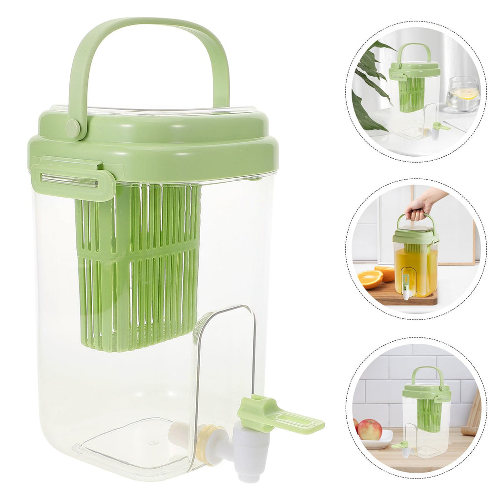 Green 2L Drink Dispenser with Faucet M68314