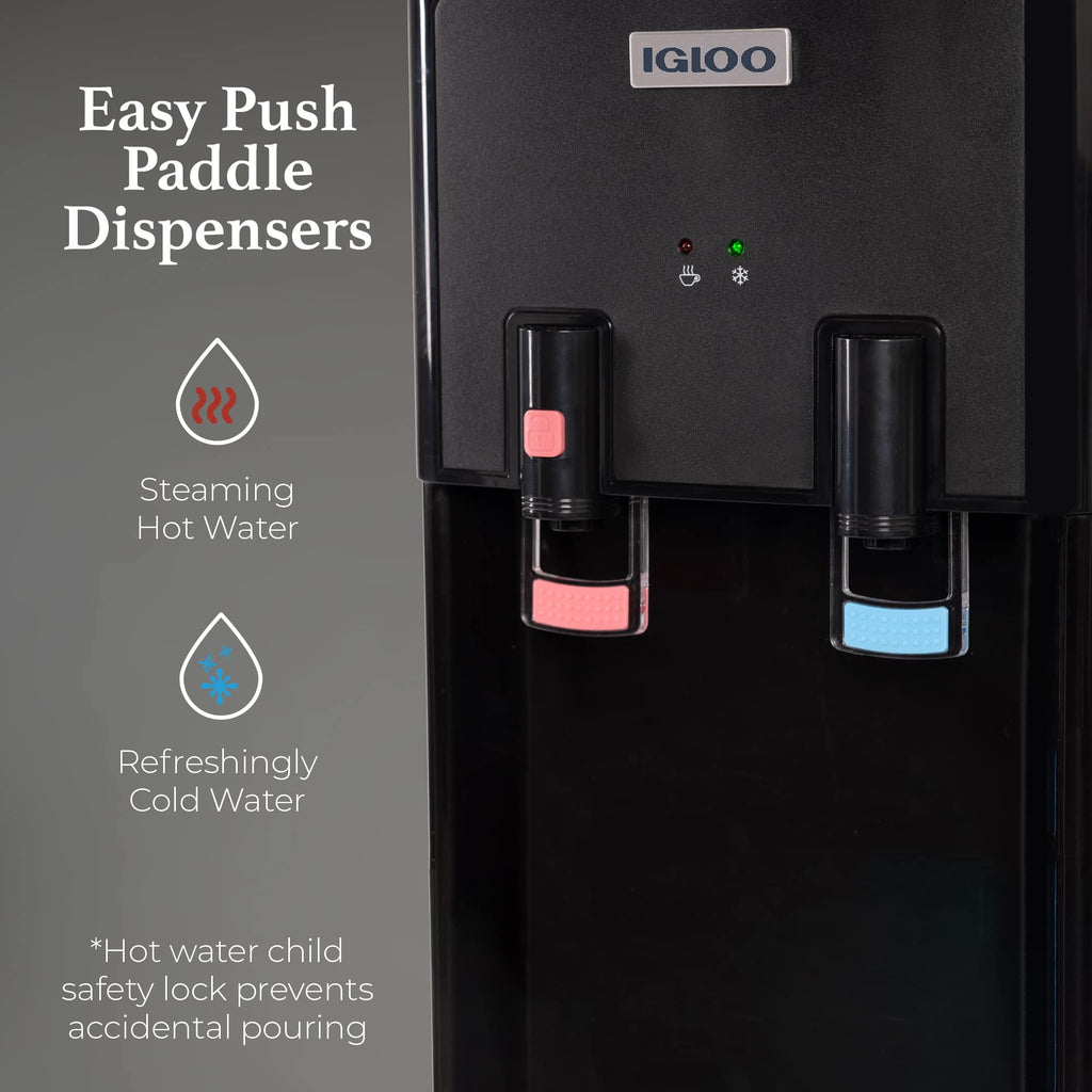 Top Loading Water Cooler with Hot Cold Settings P517622