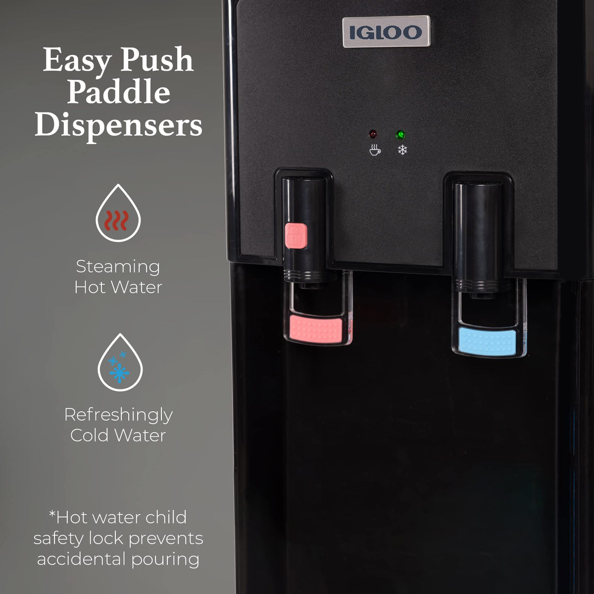 Top Loading Water Cooler with Hot Cold Settings P517622